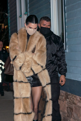 Kendall Jenner - Leaving Matsuhisa restaurant in Aspen, CO 01/16/2022