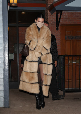 Kendall Jenner - Leaving Matsuhisa restaurant in Aspen, CO 01/16/2022