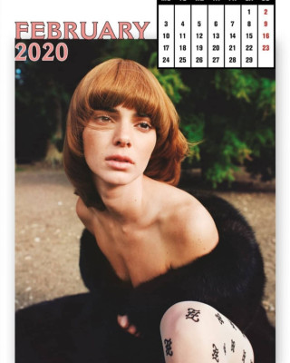 KENDALL JENNER and CARA DELEVINGNE – Chaos Calendar 2020