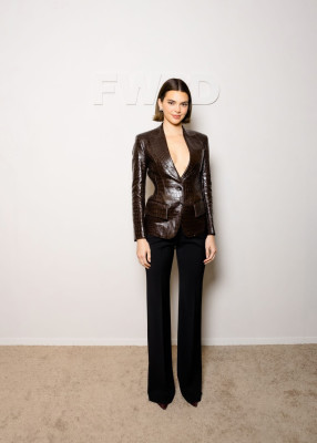 Kendall Jenner – at FWRD Revolve Holiday Shop in Los Angeles