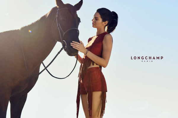 Kendall Jenner – Longchamp Spring Summer 2019 Photoshoot