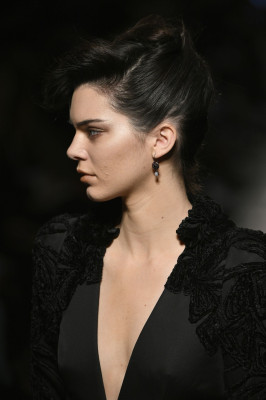 Kendall Jenner Walks Bottega Veneta Show in Milan 2/25/ 2017