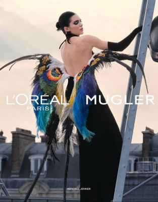 Kendall Jenner for L&#039;Oréal Paris x Mugler 2025 Campaign by Txema Yeste