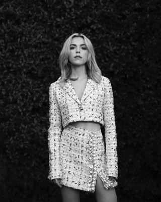Kiernan Shipka by Julian Ungano for Giambattista Valli SS 2022 Campaign