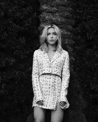 Kiernan Shipka by Julian Ungano for Giambattista Valli SS 2022 Campaign