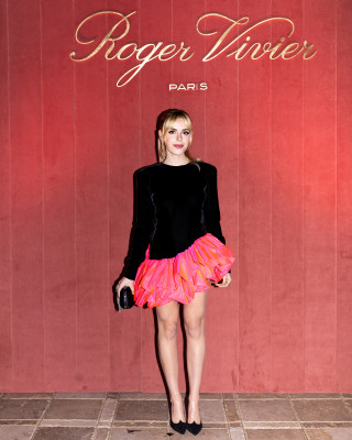 Kiernan Shipka at Roger Vivier Dinner in Pacific Palisades 12/06/23