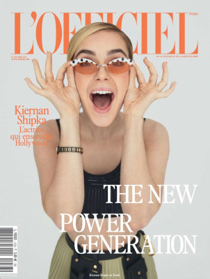 Kiernan Shipka – L’Officiel Paris April 2019