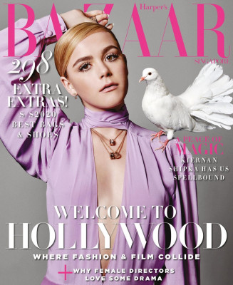 KIERNAN SHIPKA on the Cover of Harper’s Bazaar Magazine, Singapore April 2020