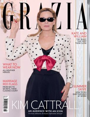 Kim Cattrall for Grazia UK 12-05-2025
