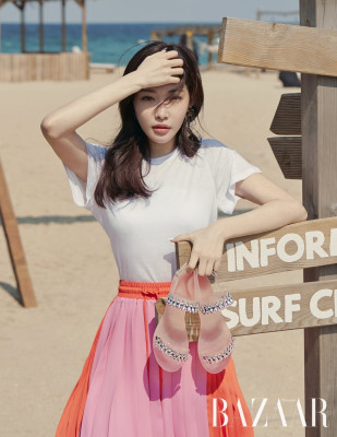 Kim Chung Ha-Harper&#039;s Bazaar Korea