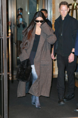 Kim Kardashian - Heads to Zero Bond in New York 11/02/2021