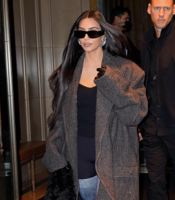 Kim Kardashian - Heads to Zero Bond in New York 11/02/2021