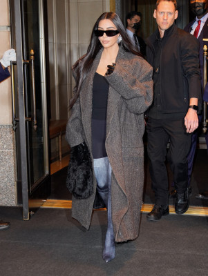 Kim Kardashian - Heads to Zero Bond in New York 11/02/2021