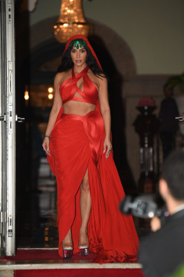 Kim Kardashian – at Anant Ambani’s Wedding in Mumbai