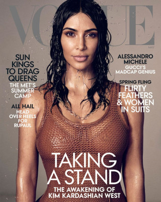 Kim Kardashian – Vogue Magazine May 2019 Cover and Photos