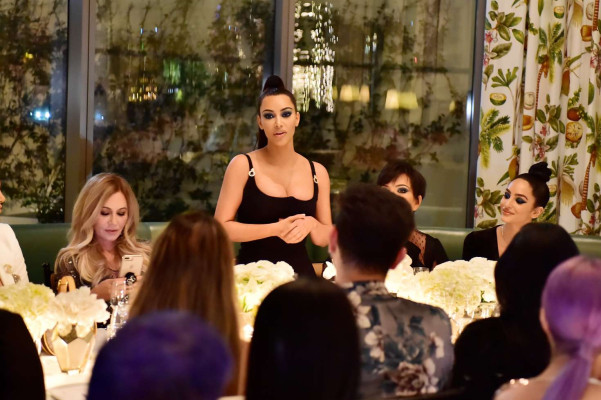 Kim Kardashian – KKW x Mario Dinner at Jean-Georges Beverly Hills 
