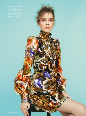 ENIKO MIHALIK and KIM NOORDA in Harper’s Bazaar Magazine, May 2020