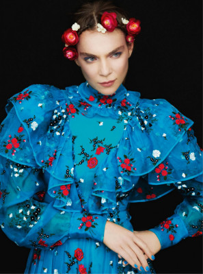 ENIKO MIHALIK and KIM NOORDA in Harper’s Bazaar Magazine, May 2020