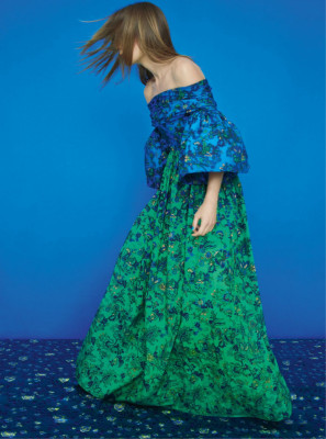 ENIKO MIHALIK and KIM NOORDA in Harper’s Bazaar Magazine, May 2020