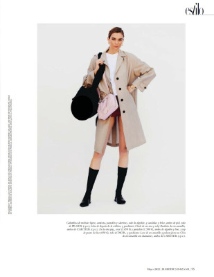 Kim Noorda ~ Harpers Bazaar Espana May 2023 by Santiago Belizón