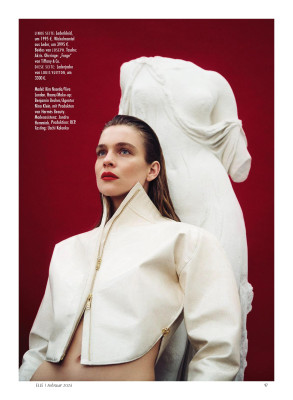 Kim Noorda for Elle Germany, Februar 2024