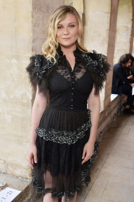 Kirsten Dunst at Rodarte Show Fall Winter 2017 – Haute Couture Fashion Week