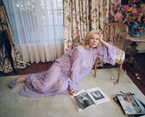 Kirsten Dunst by Zoe Ghertner for W Magazine // 2021