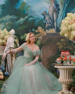 KIRSTEN DUNST for Rodarte Spring 2020 Look-book