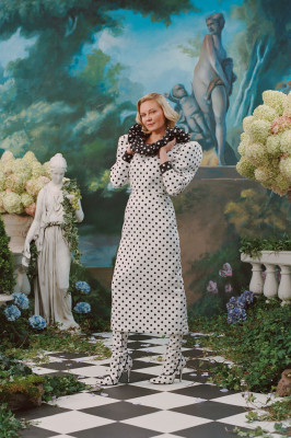 KIRSTEN DUNST for Rodarte Spring 2020 Look-book