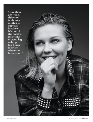 KIRSTEN DUNST in CBS Watch! Magazine, May 2020