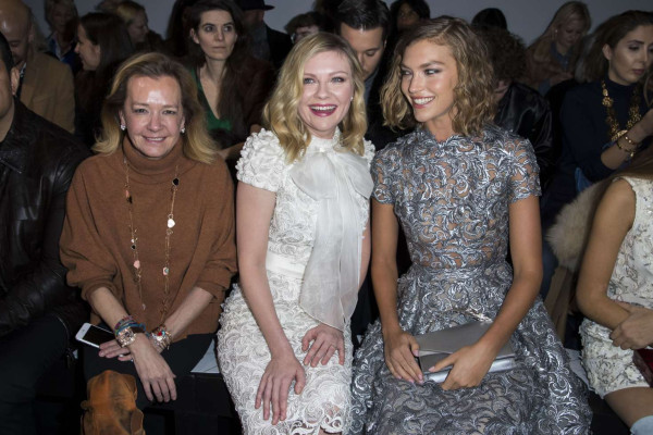  Kirsten Dunst – Ralph &amp; Russo Fashion Show Haute-Couture SS 2017