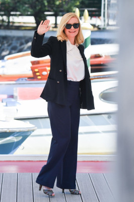 Kirsten Dunst - Arriving at Hotel Excelsior in Venice 09/02/2021