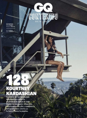 Kourtney Kardashian – GQ Magazine Mexico December 2018 Issue