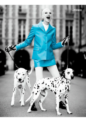 Kristen McMenamy ~ W Magazine voL 3 2024 by Carlijn Jacobs