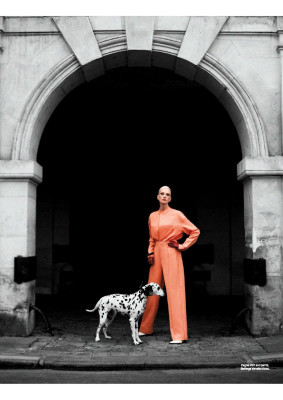 Kristen McMenamy ~ W Magazine voL 3 2024 by Carlijn Jacobs