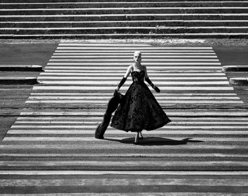 Kristen McMenamy ~ DOLCE &amp;amp; GABBANA ALTA MODA ROMA 2025 by Luigi &amp;amp; Iango