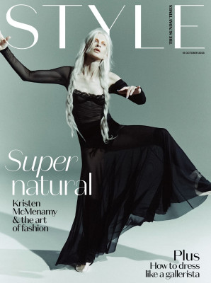 Kristen McMenamy ~ The Sunday Times Style Magazine 102023 by Melanie and Ramon