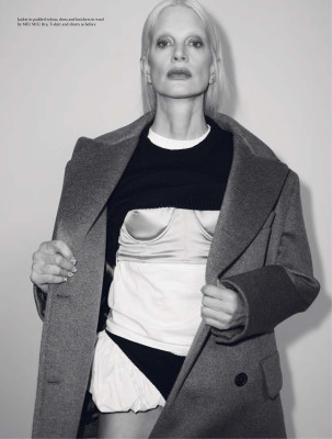 Kristen McMenamy ~ AnOther Magazine AutumnWinter 2023 by Drew Wickers