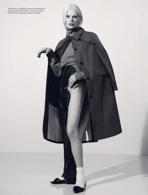 Kristen McMenamy ~ AnOther Magazine AutumnWinter 2023 by Drew Wickers