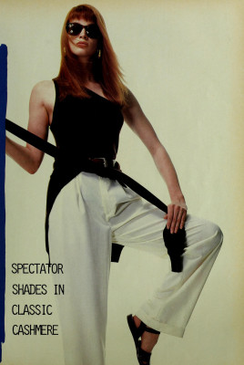 Kristen McMenamy for MADEMOISELLE US Mar 1986