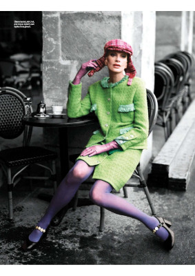 Kristen McMenamy ~ W Magazine voL 3 2024 by Carlijn Jacobs