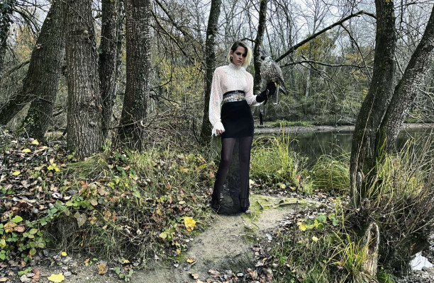 Kristen Stewart by Juergen Teller for Chanel’s Metiers d’Art 2021 Campaign