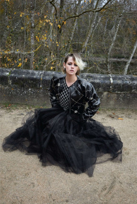 Kristen Stewart by Juergen Teller for Chanel’s Metiers d’Art 2021 Campaign