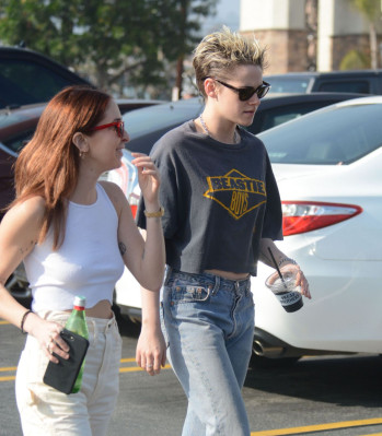 Kristen Stewart and New Girlfriend Sara Dinkin in Los Feliz