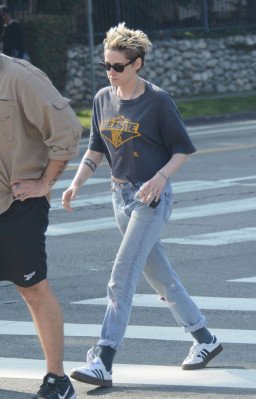 Kristen Stewart and New Girlfriend Sara Dinkin in Los Feliz