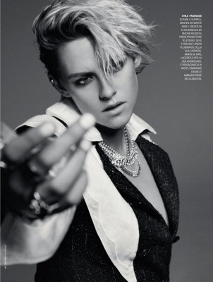 KRISTEN STEWART in Marie Claire Magazine, Italy April 2020