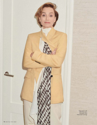 KRISTIN SCOTT THOMAS in Instyle Magazine, Australia May 2020