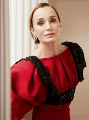 KRISTIN SCOTT THOMAS in Town &amp; Country Magazine, UK March 2020