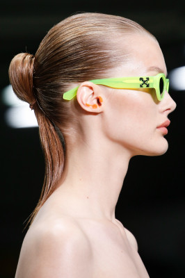 Kristina Grikaite - Off-White Spring/Summer 2019 Fashion Show in Paris