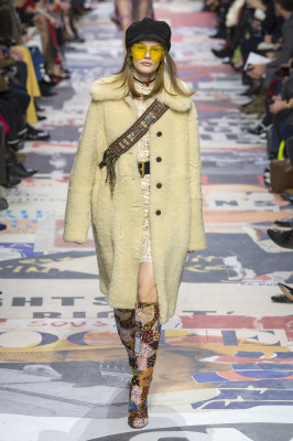 Kristina Grikaite - Dior Autumn/Winter 2018 Fashion Show in Paris